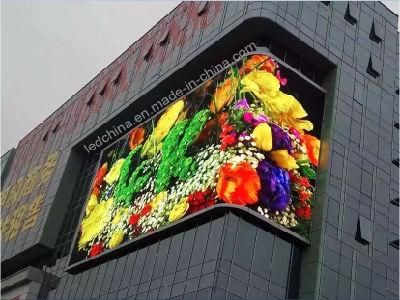 P10 Outdoor DIP Super Bright LED Advertising Screen