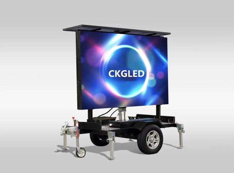 P4/P6mm Outdoor Waterproof Advertising Mobile LED Trailer Screens