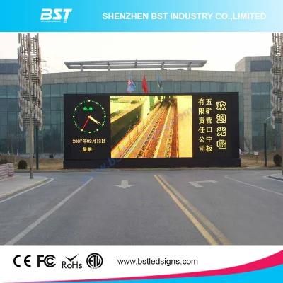 Bst P6 High Density Wateproof Outdoor Advertising LED Display Screen Billboard for Enterprise Aniversay