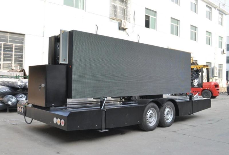 Outdoor LED Display Trailer Screen Panel for Advertising