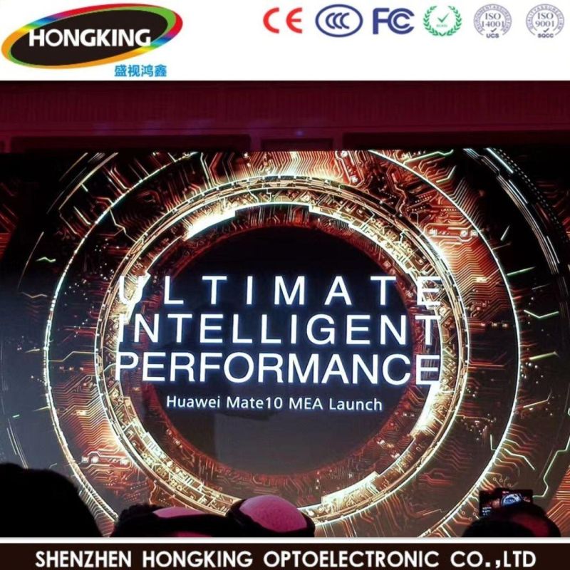 Shenzhen Factory RGB P3.91 Full Color HD Indoor LED Advertising Display with Fixed Installation for Advertising