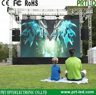 Full Color Video Advertising LED Display Screen with Panel 576 X 576 mm (indoor outdoor P3, P6)