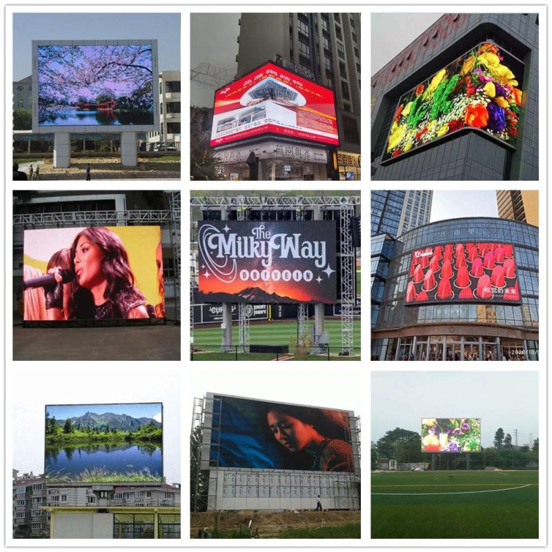 Shenzhen P3/P4/P5/P6/P8/P10 Outdoor SMD Waterproof Advertising 1r1g1b LED Modules