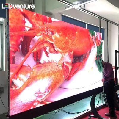 Indoor P4 640X480mm Full Color Screen Billboard LED Advertising Display