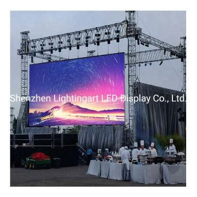 P3.91 P4.81 Outdoor Rental LED Screen Panel Advertising Events