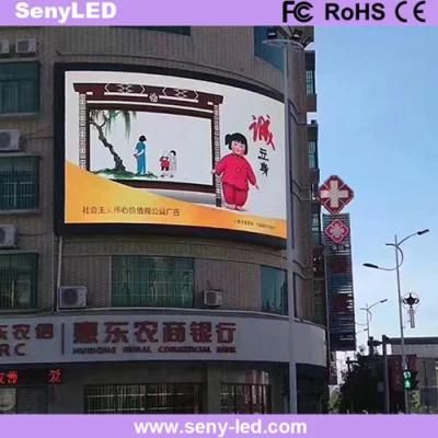 Outdoor Video Advertising Sign Panel Large Digital LED Billboard