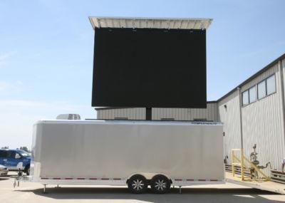 SMD3535 IP65 Trailer Moving Advertising Message Outdoor LED Screen