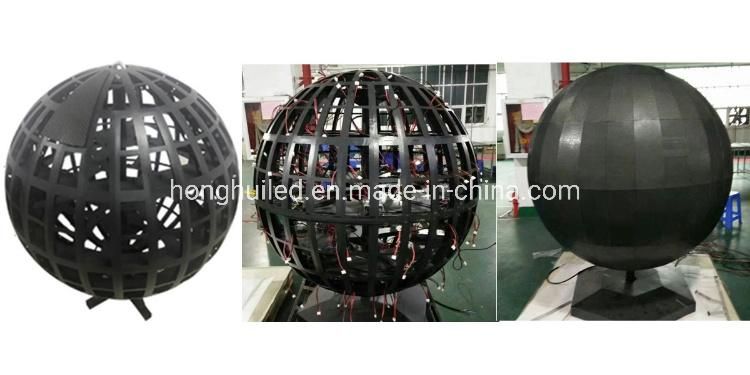 3D Full Color Indoor 360 Degree Indoor P2.5 P3 P4 Spherical Sphere LED Display