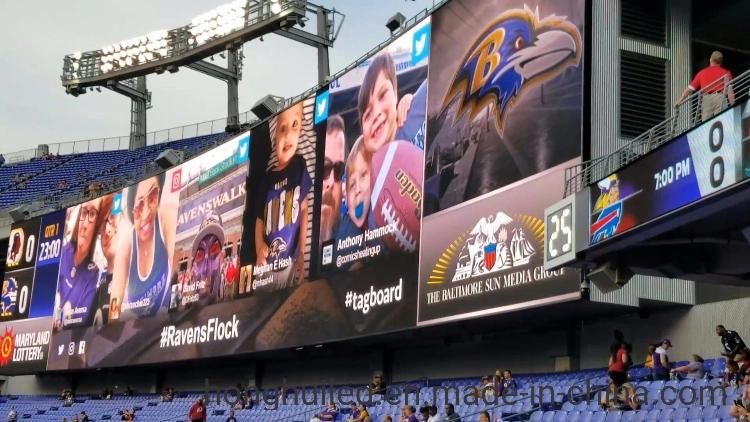 P5 Outdoor High Definition Advertising LED Screen Football Stadium Display