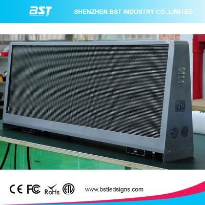 Best Quality P5 Outdoor High Brightness Taxi LED Display for Video Advertising