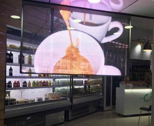 Transparent LED Display P3.91-7.8mm Indoor LED Screens