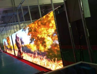 Die-Cast Aluminum Display Rental Waterproof Full Colour LED Screen