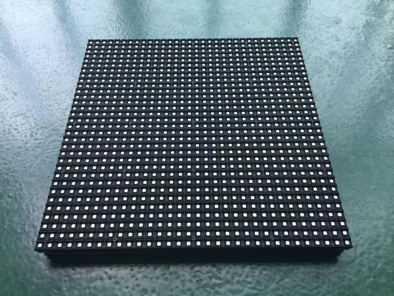 192X192mm 6000nits Brightness Outdoor P6 LED Module 1/4scan