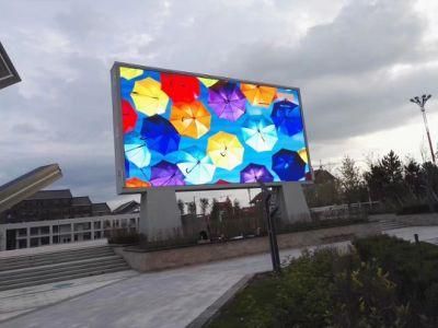 500mm * 1000mm Market Fws Freight Cabinet Case Full-Color Screen LED Display