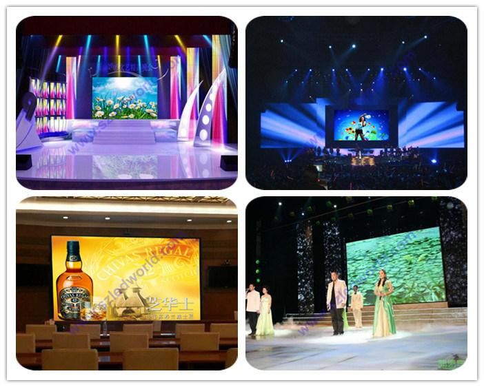 Rental Outdoor / Indoor Display Screen Panel LED Video Wall Stage