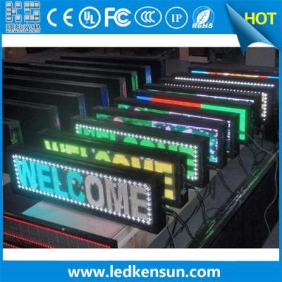 Electronic Programmable Message Moving Advertising Sign LED Car Display