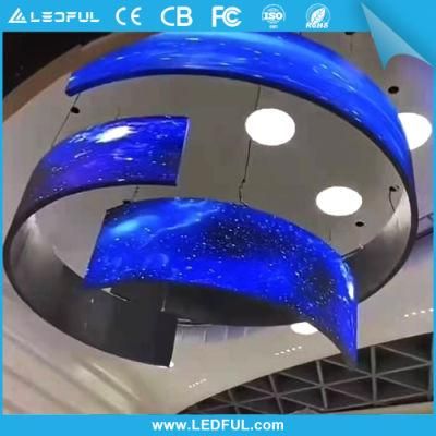 Flexible P2.5 Advertising Soft Flexible Cylindrical LED Screen