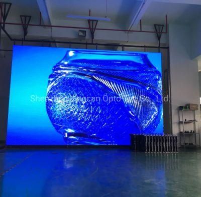 SMD Indoor Rental LED Sign P2.6/P2.97/P3.91 Background Wall Display