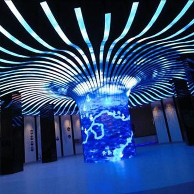 P2 P3 P4 Cylindrical Screen Nationstar LEDs Indoor Customized Soft Flexible LED Display