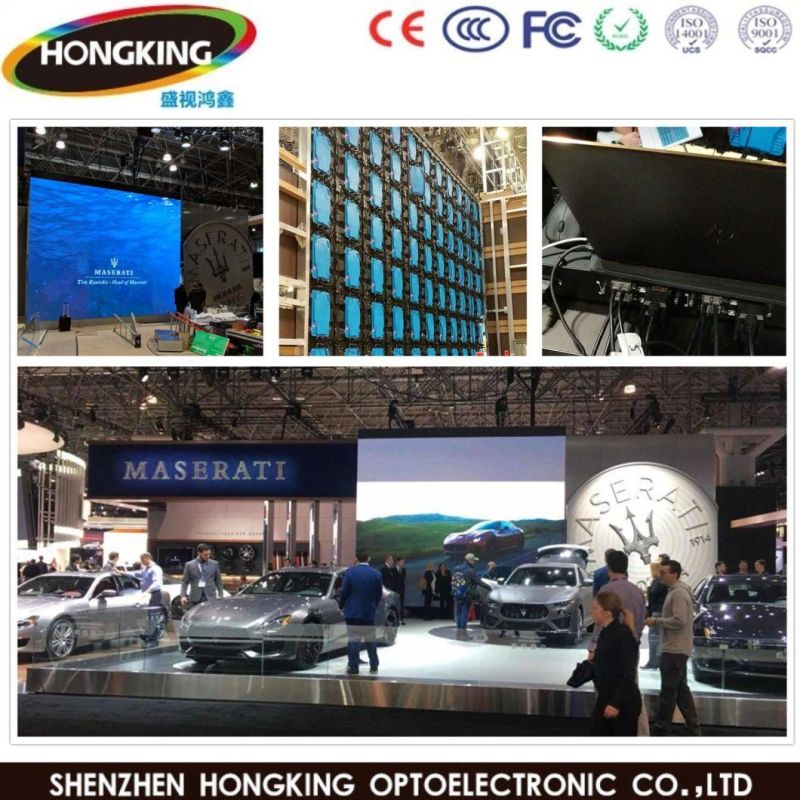 Indoor P3.076 LED Display Screen with Die-Casting Cabinet