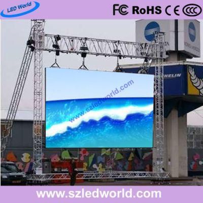 P6 SMD Die-Casting Cabinet LED Digital Display Screen for Advertising