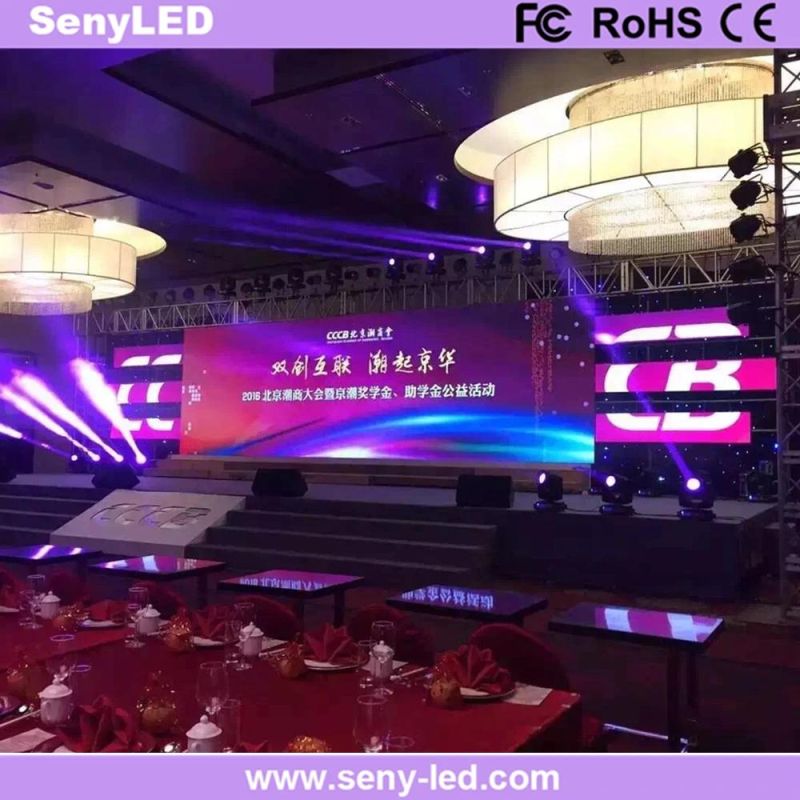 P2.5mm Indoor HD Seamless Video Wall Panel LED Advertising Screen