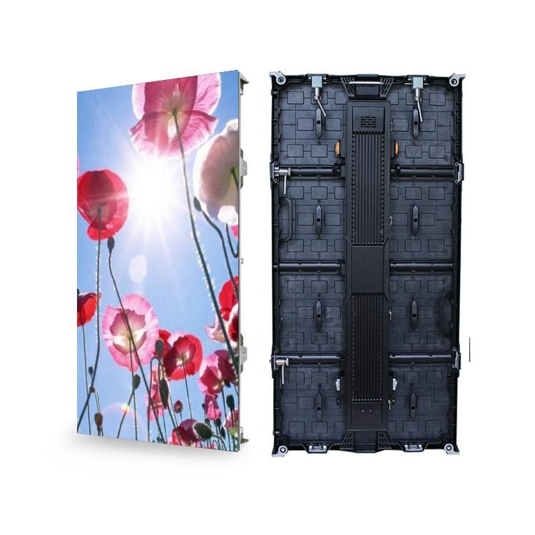 Fast Lock Die Cast Aluminum Cabinet P5.95 500X1000 Outdoor LED Display for Rental