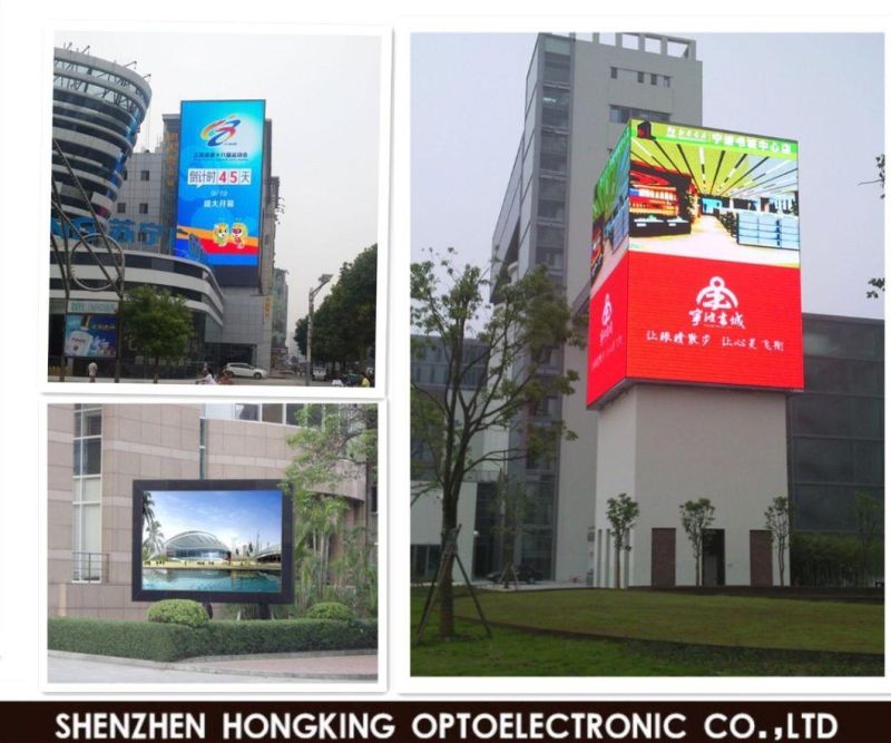 Outdoor Advertising Digital LED Display Screens High Quality P6 LED Display