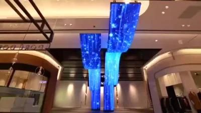 Flexible Circle LED Video Wall LED Module Curved Round Mini LED Display Screen