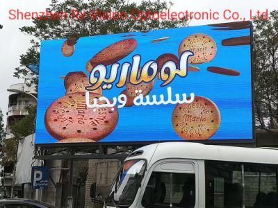 Outdoor P6 HD TV Big LED Panel/ Digital Rental Display Screen LED Advertising Display