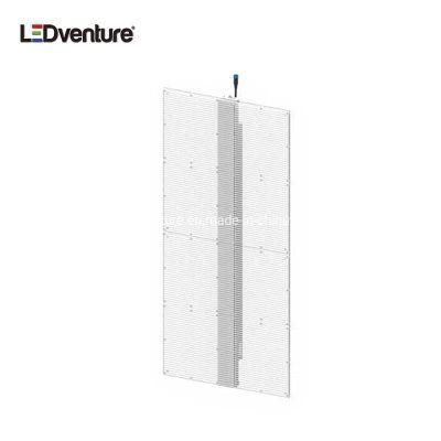 Indoor White Cabinet Full Color Transparent Aluminium Cabinet LED Display