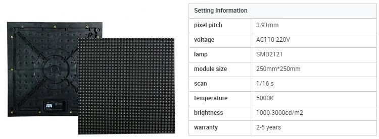 Hot Selling P2.604 P2.976 SMD Stage Video Display Screen LED Display for Rentals and Hires Event
