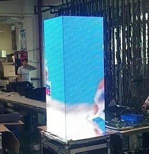 P3.91 LED Panel Indoor Cube Four Sided LED Screen 500X500mm LED Cabinet