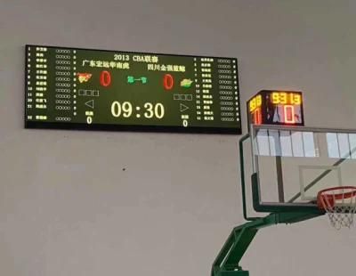 Indoor P2.5 Full Color HD Digital LED Display Screen Fixed Installation in Basketball Court Shopping Mall