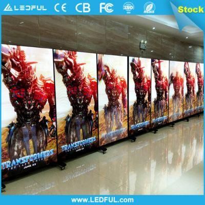 High Contrast Ratio Aluminum Frame Digital Media LED Poster Display