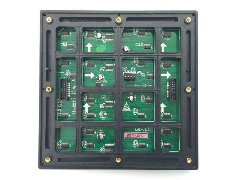 Single Digit Panel Module P6 Outdoor Video LED Screen