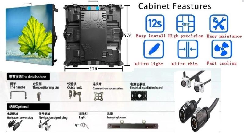 Hot Sales Outdoor P6 SMD 3535 Lamp LED Panel Display Factory