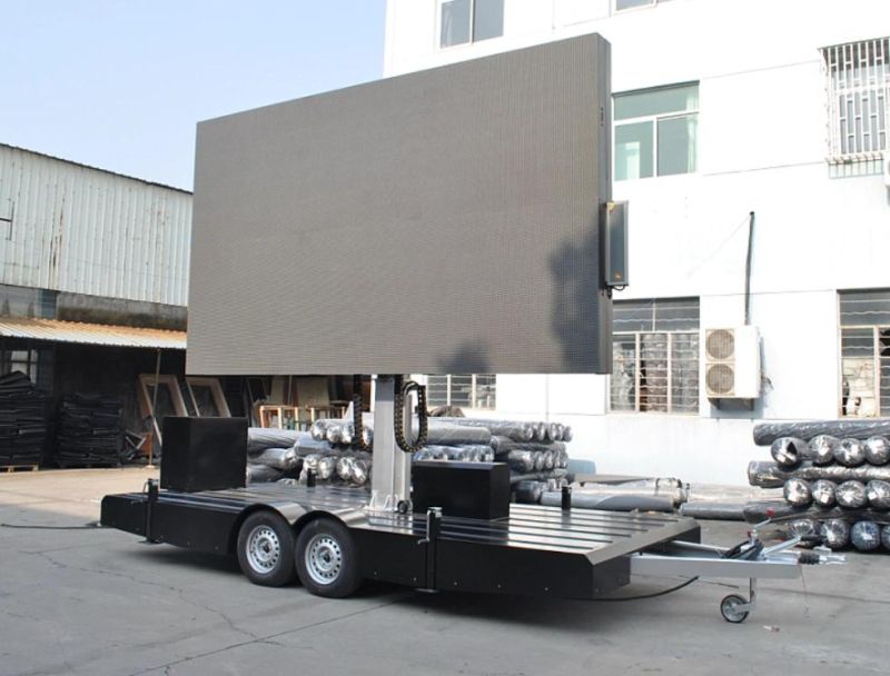 Outdoor LED Display Trailer Screen Panel for Advertising