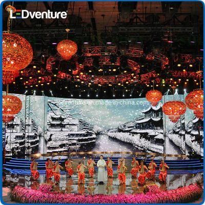 High Resolution Indoor Full Color P2.9 Rental LED Video Wall