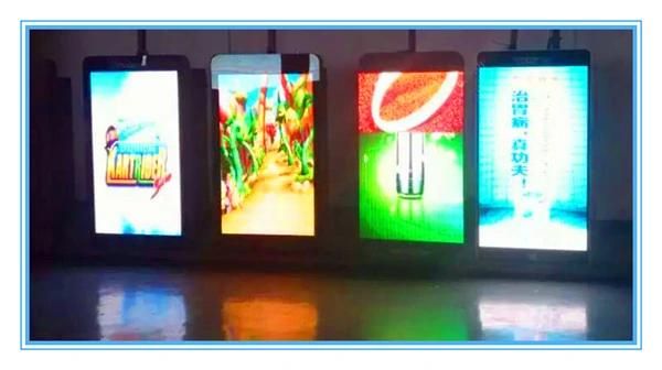 High Definition Full Color Sharp Video LED Advertising Machine LED Signage Single Line