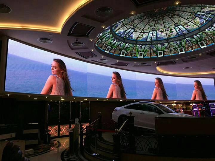 P4mm Indoor HD Full Color LED Video Wall Display