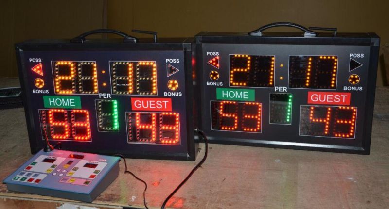 LED Handball Scoreboard Outdoor LED Scoreboard 24s Electronic Scoreboard Price