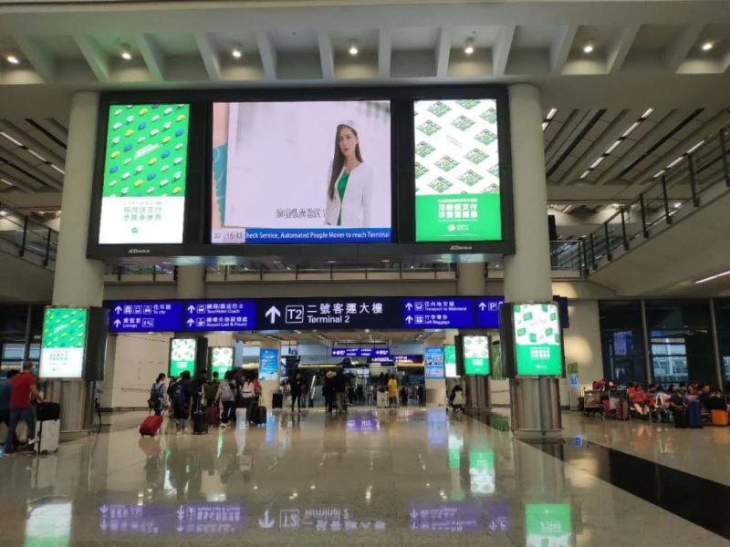 High Quality Full Color P2 Indoor LED Wall Screen Background Wall