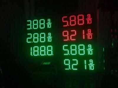 Portable LED Gas Price Digit Sign Display Screen for Gas Station