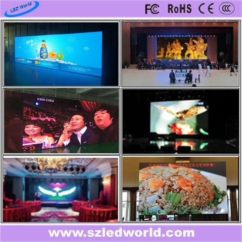 Indoor Black Body P4 Rental Full Color Die-Casting LED Screen