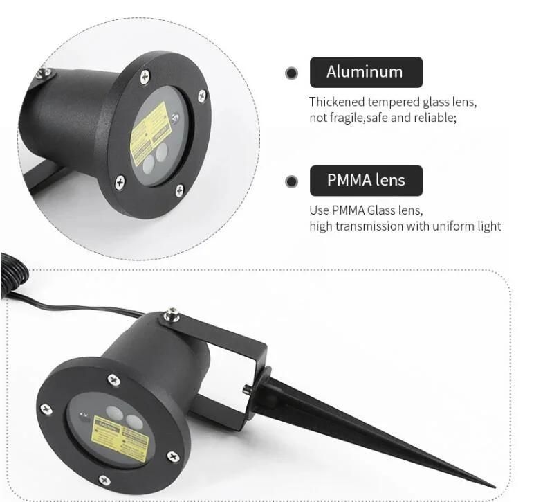 Christmas Laser Light Moving Head Garden Laser Lighting