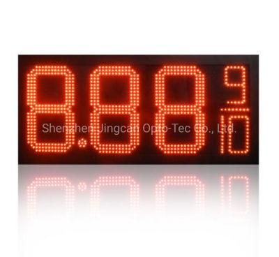 888.9/10 Digital Outdoor High Brightness Gas Pirce LED Signs