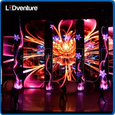 P3.9 Indoor Rental Advertising Billboard Display LED Video Wall for Stage Performance