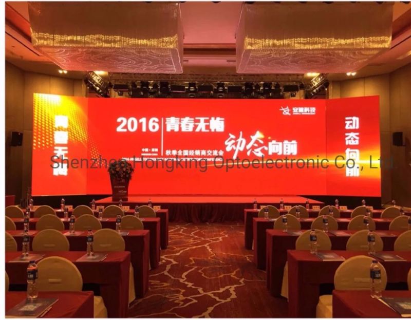 Indoor Advertising LED Display Screen 512*512mm Full Color P4 LED Screen