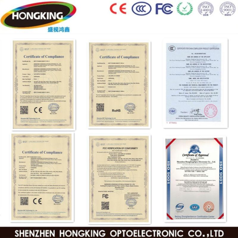 3840Hz Refresh P3.91 P4.81 Shenzhen Best Indoor LED Digital Signage